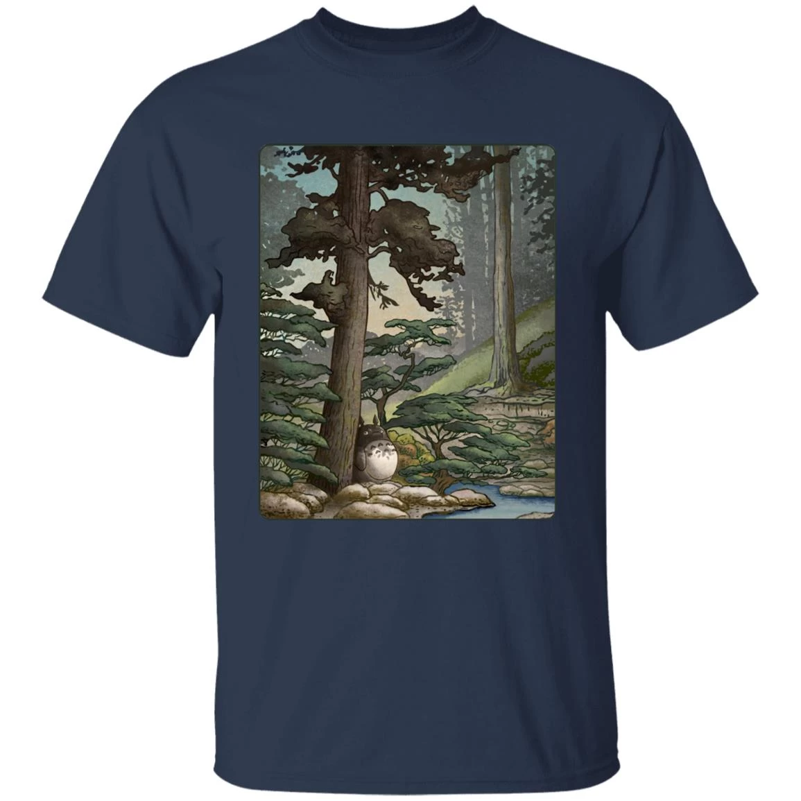 Totoro In The Landscape T Shirt 9 Totoro In The Landscape T Shirt - Image 7