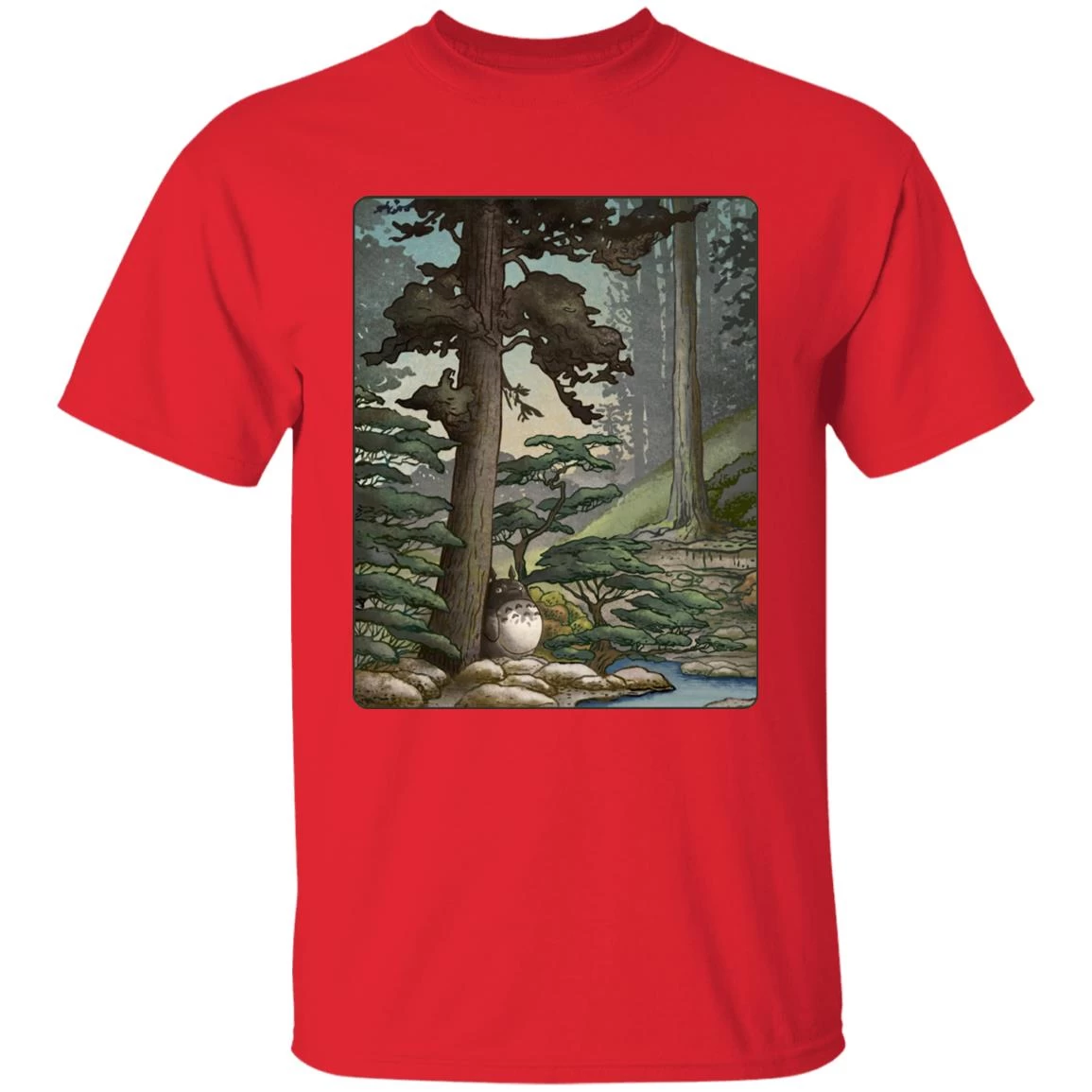 Totoro In The Landscape T Shirt 18 Totoro In The Landscape T Shirt - Image 16