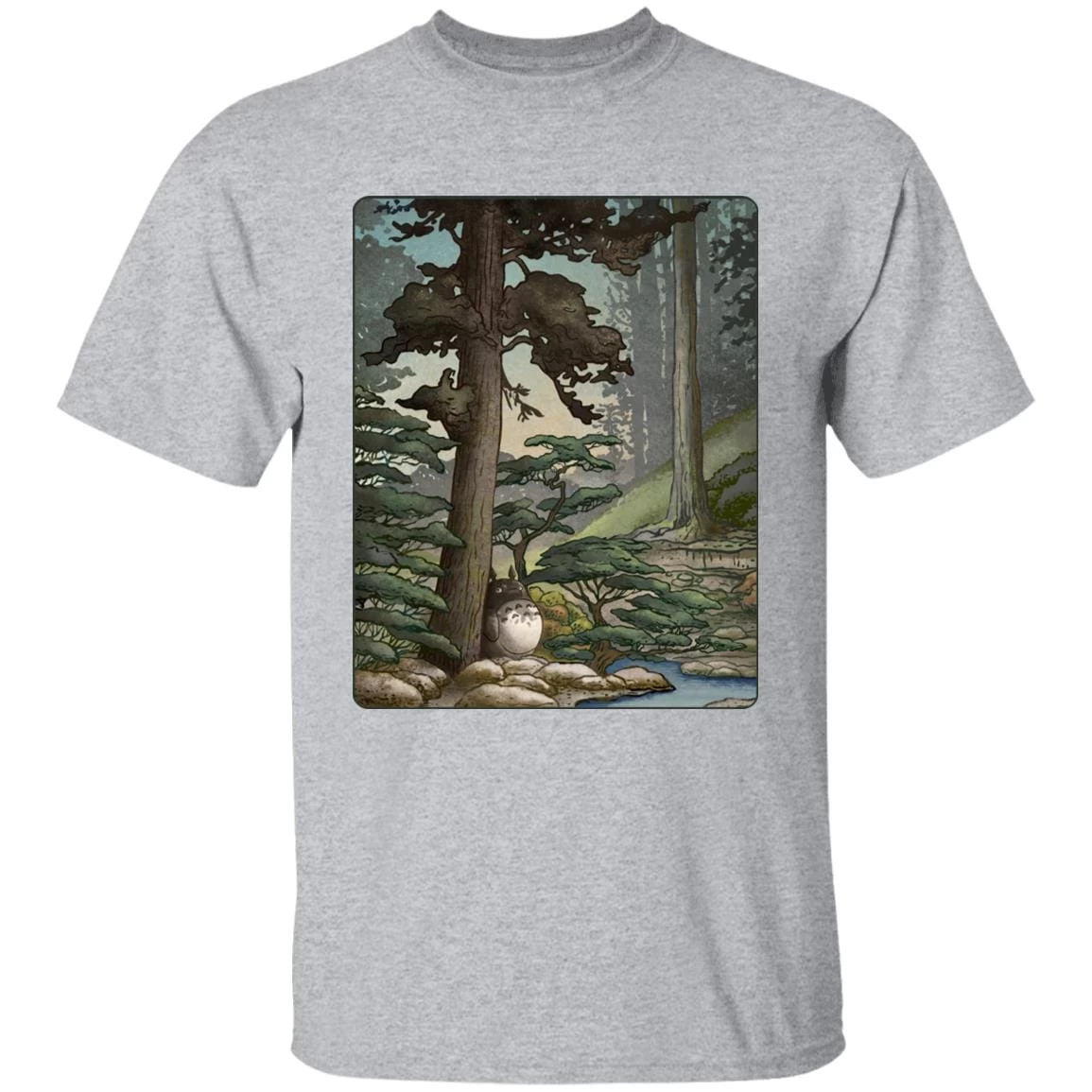 Totoro In The Landscape T Shirt 19 Totoro In The Landscape T Shirt - Image 17