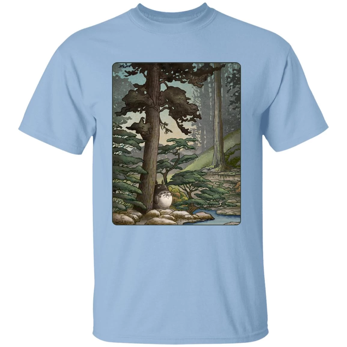 Totoro In The Landscape T Shirt 3 Totoro In The Landscape T Shirt