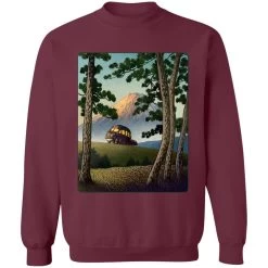 My Neighbor Totoro – Catbus Landscape Sweatshirt 33 My Neighbor Totoro – Catbus Landscape Sweatshirt -Ghibli Shop redirect08162021120801 3 1