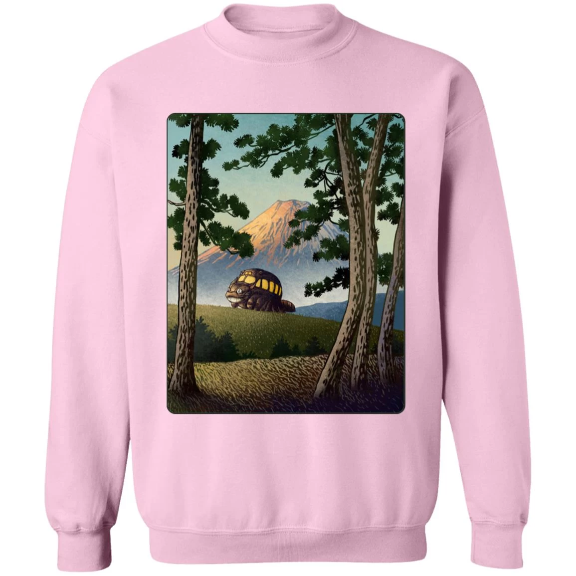 My Neighbor Totoro – Catbus Landscape Sweatshirt 15 My Neighbor Totoro – Catbus Landscape Sweatshirt - Image 13