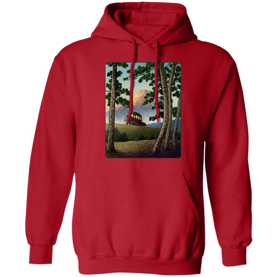 My Neighbor Totoro – Catbus Landscape Hoodie 11 My Neighbor Totoro – Catbus Landscape Hoodie - Image 9
