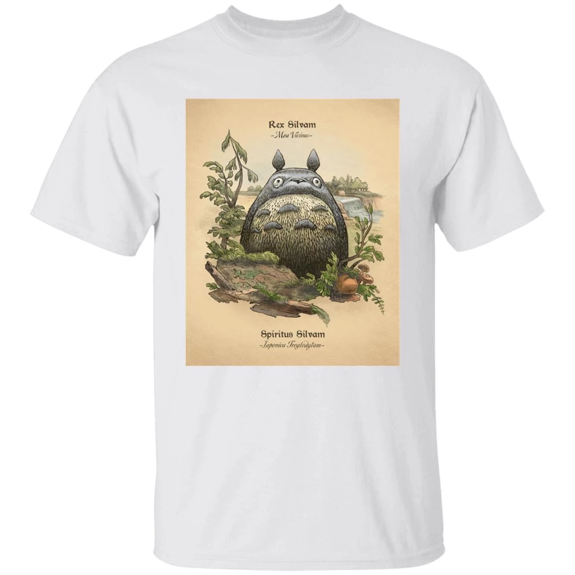 Totoro In The Forest Classic T Shirt 4 Totoro In The Forest Classic T Shirt - Image 2