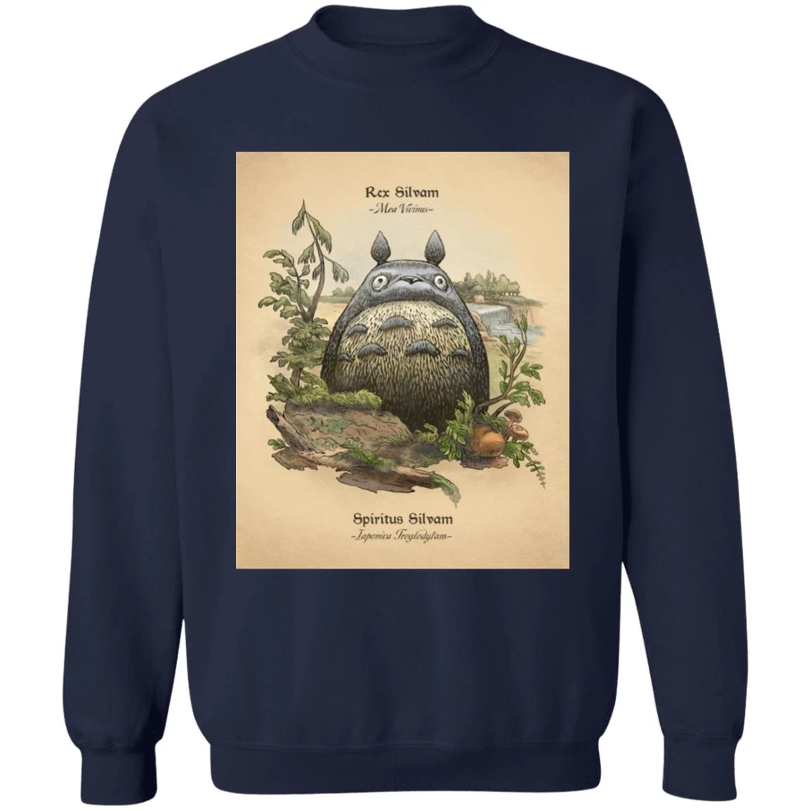 Totoro In The Forest Classic Sweatshirt 7 Totoro In The Forest Classic Sweatshirt - Image 5