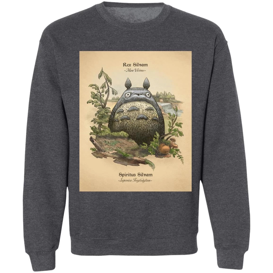 Totoro In The Forest Classic Sweatshirt 9 Totoro In The Forest Classic Sweatshirt - Image 7