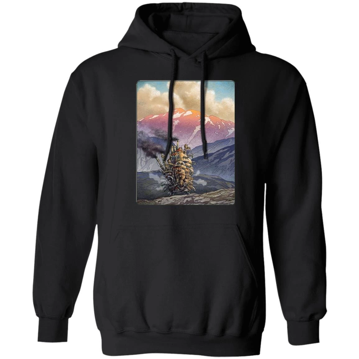 Howl’s Moving Castle Landscape Hoodie 5 Howl’s Moving Castle Landscape Hoodie - Image 3