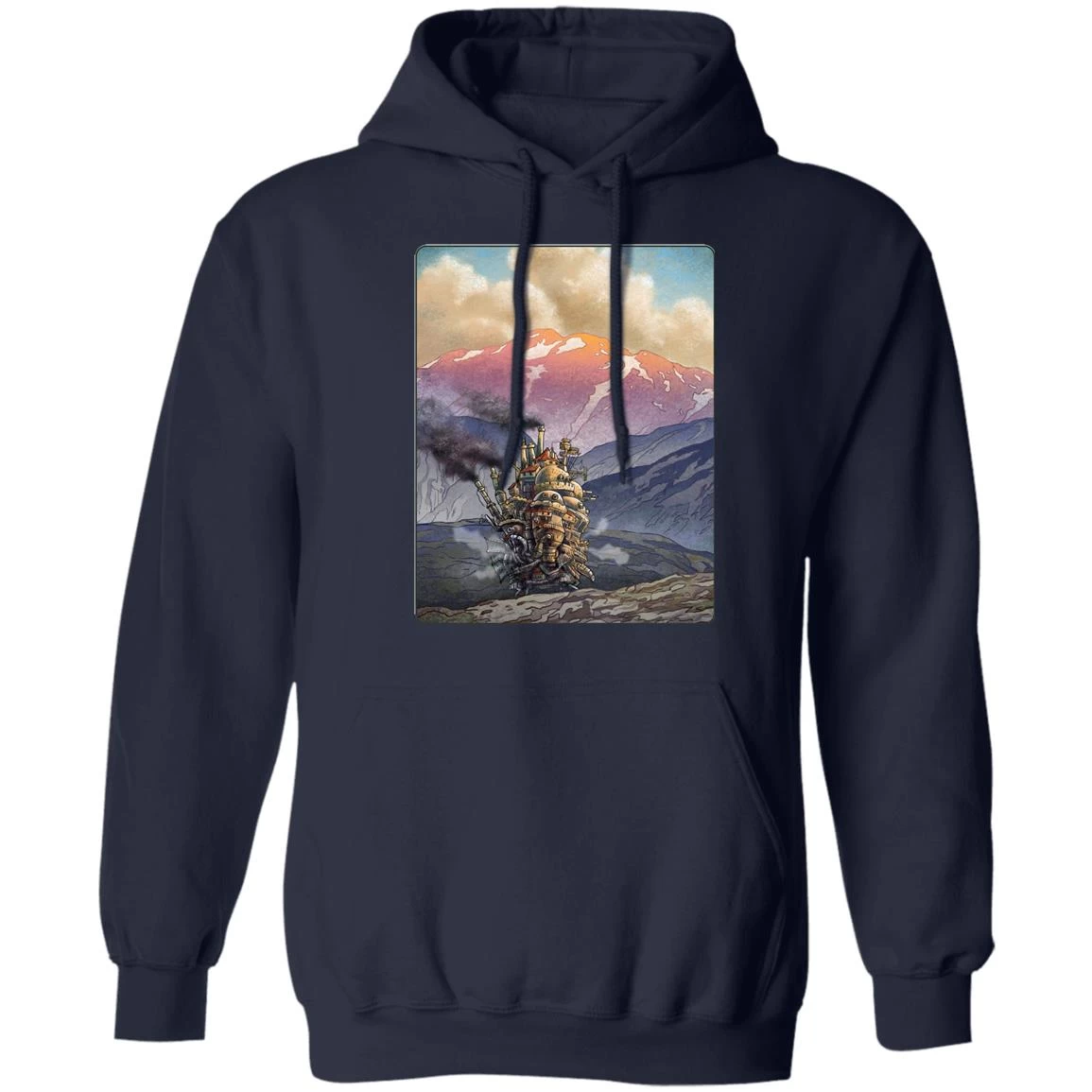 Howl’s Moving Castle Landscape Hoodie 6 Howl’s Moving Castle Landscape Hoodie - Image 4