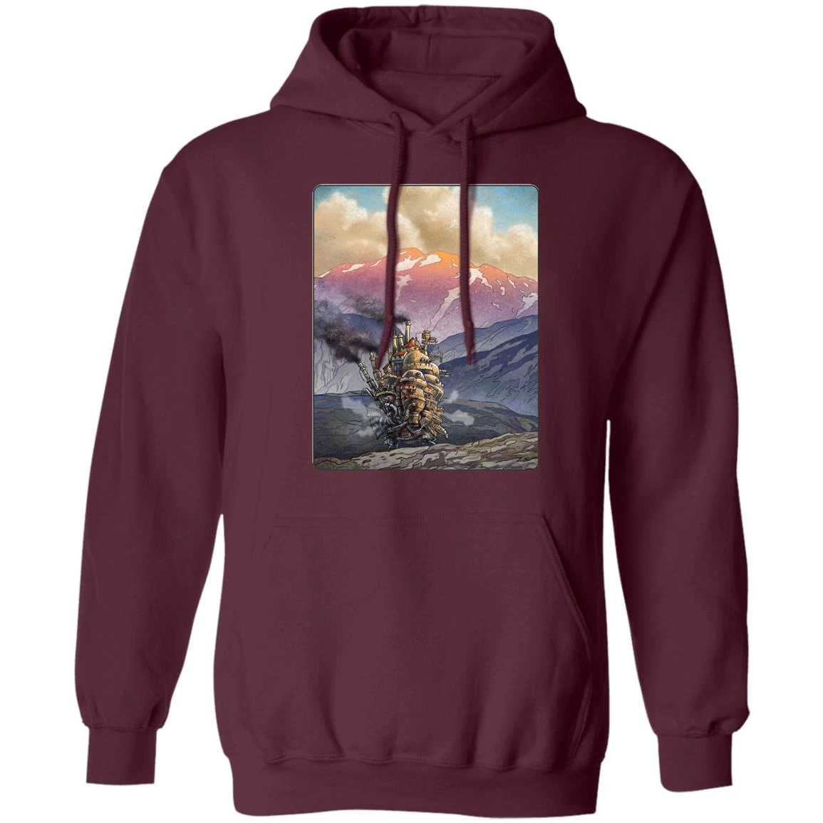 Howl’s Moving Castle Landscape Hoodie 16 Howl’s Moving Castle Landscape Hoodie - Image 14
