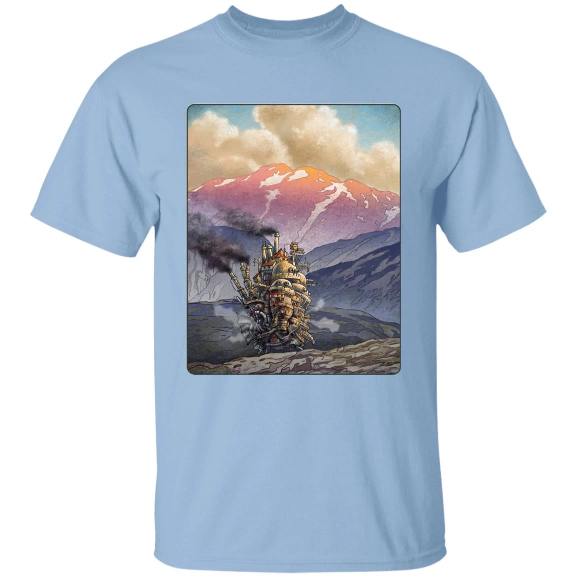 Howl’s Moving Castle Landscape T Shirt 14 Howl’s Moving Castle Landscape T Shirt - Image 12