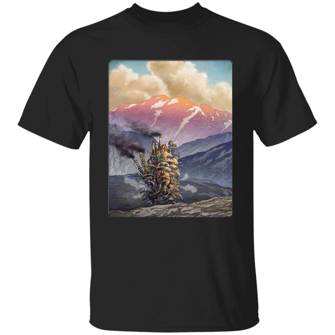Howl’s Moving Castle Landscape T Shirt 12 Howl’s Moving Castle Landscape T Shirt - Image 10