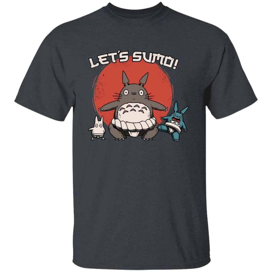 Totoro Let’s Sumo T Shirt 6 Totoro Let’s Sumo T Shirt - Image 4
