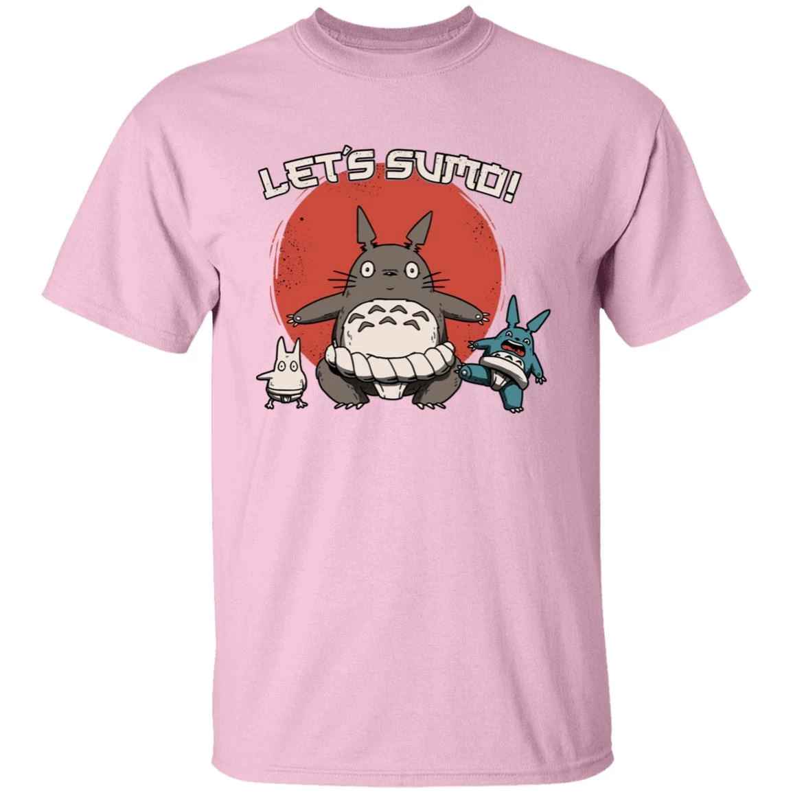 Totoro Let’s Sumo T Shirt 7 Totoro Let’s Sumo T Shirt - Image 5