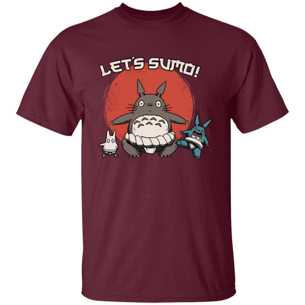 Totoro Let’s Sumo T Shirt 8 Totoro Let’s Sumo T Shirt - Image 6
