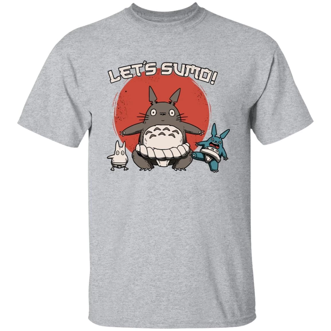 Totoro Let’s Sumo T Shirt 11 Totoro Let’s Sumo T Shirt - Image 9