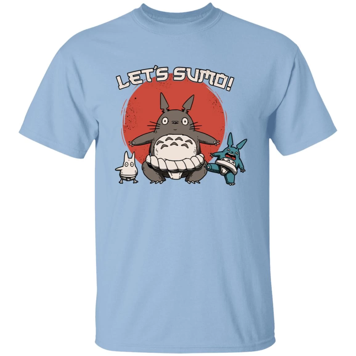 Totoro Let’s Sumo T Shirt 14 Totoro Let’s Sumo T Shirt - Image 12