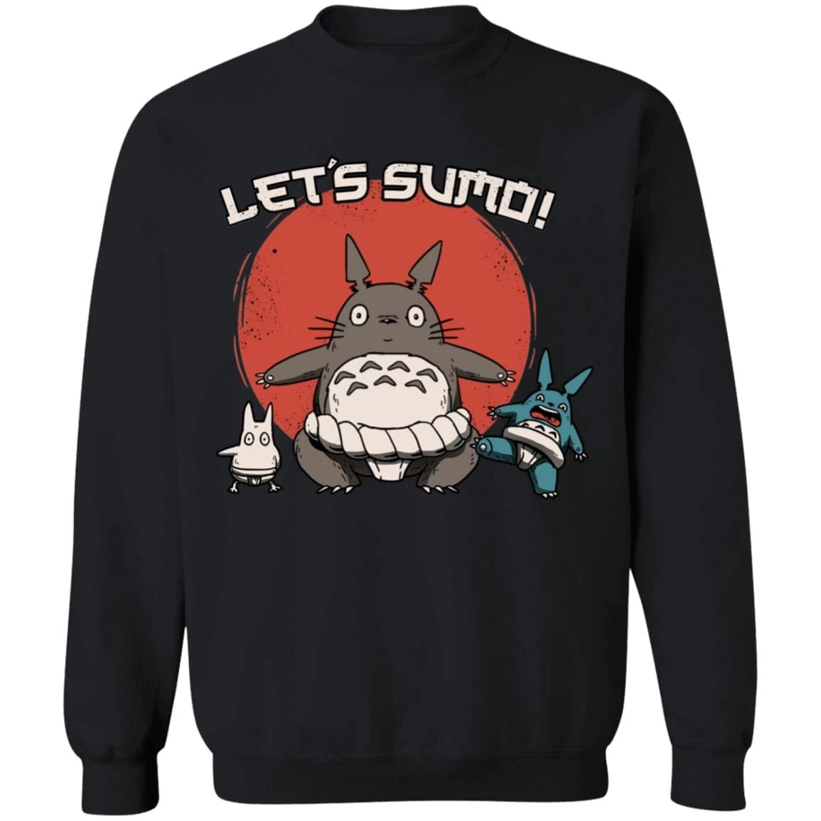 Totoro Let’s Sumo Sweatshirt 12 Totoro Let’s Sumo Sweatshirt - Image 10