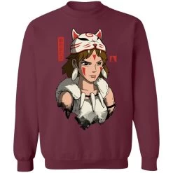 Mononoke The Wolf Girl Sweatshirt 23 Mononoke The Wolf Girl Sweatshirt -Ghibli Shop redirect08272021140805 3