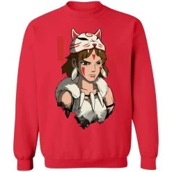Mononoke The Wolf Girl Sweatshirt 35 Mononoke The Wolf Girl Sweatshirt -Ghibli Shop redirect08272021140805 5 1