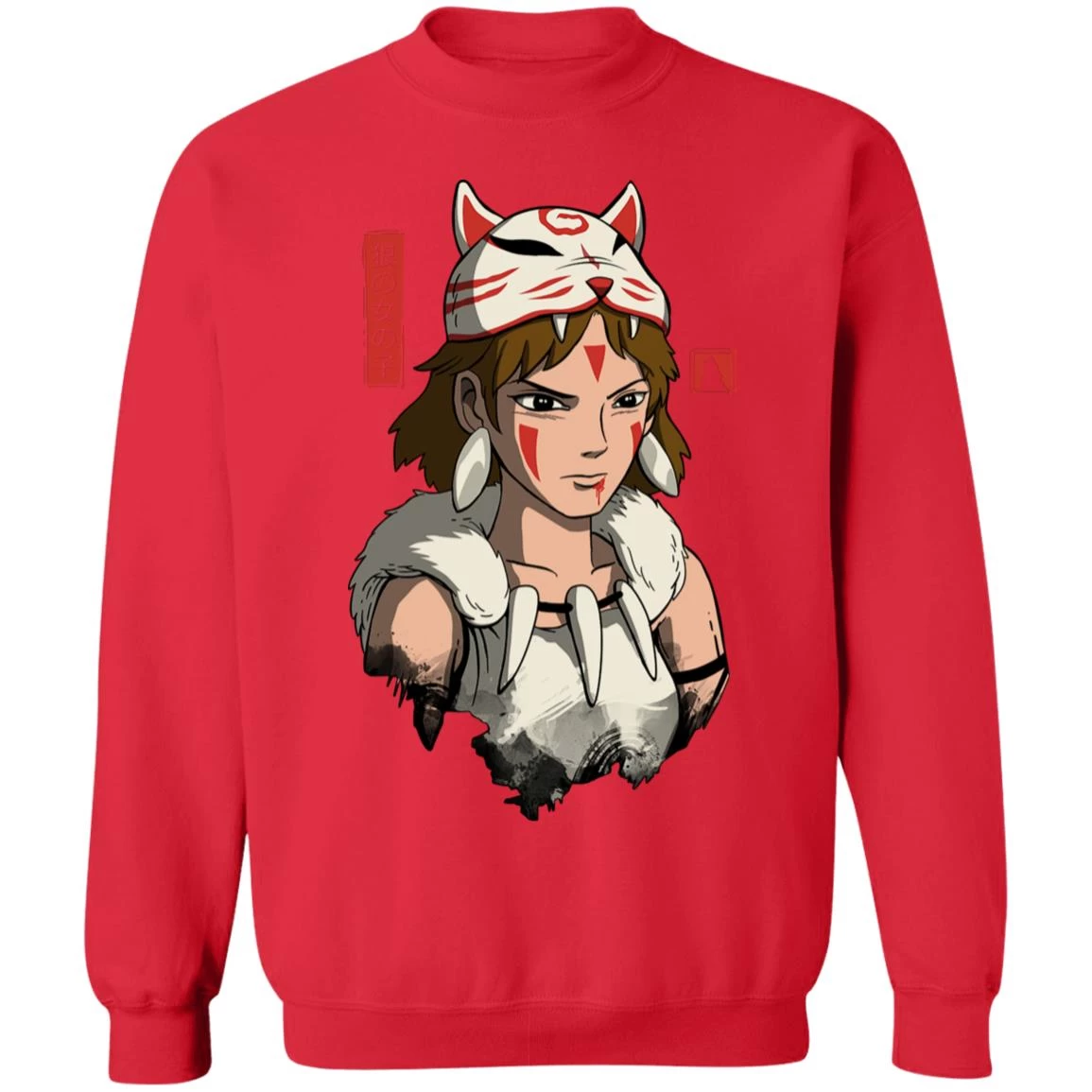 Mononoke The Wolf Girl Sweatshirt 8 Mononoke The Wolf Girl Sweatshirt - Image 6