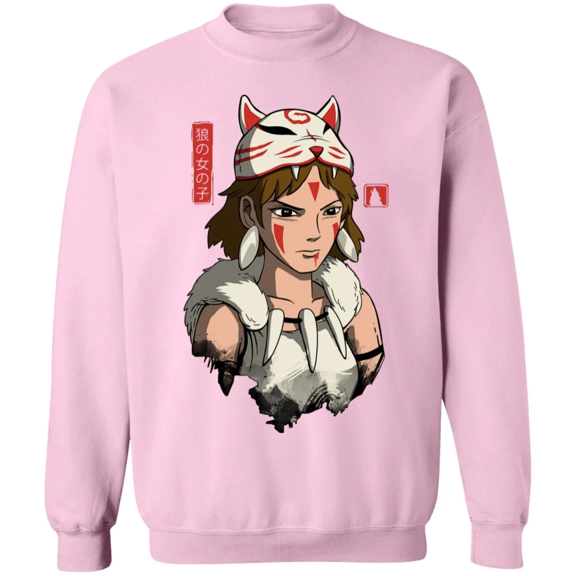 Mononoke The Wolf Girl Sweatshirt 15 Mononoke The Wolf Girl Sweatshirt - Image 13