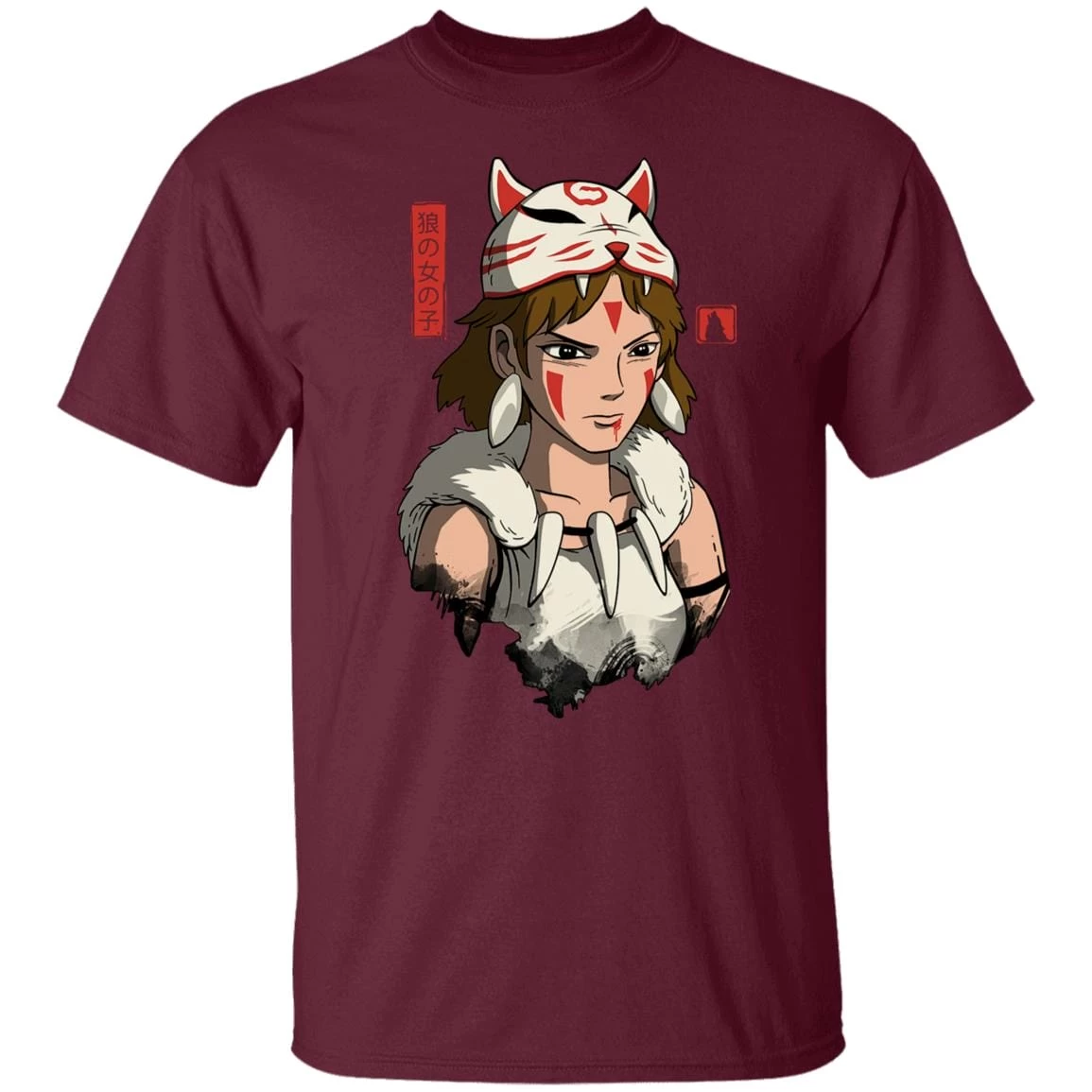Mononoke The Wolf Girl T Shirt 16 Mononoke The Wolf Girl T Shirt - Image 14