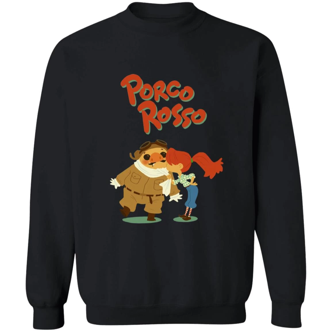 Porco Rosso – The Kiss Sweatshirt 12 Porco Rosso – The Kiss Sweatshirt - Image 10