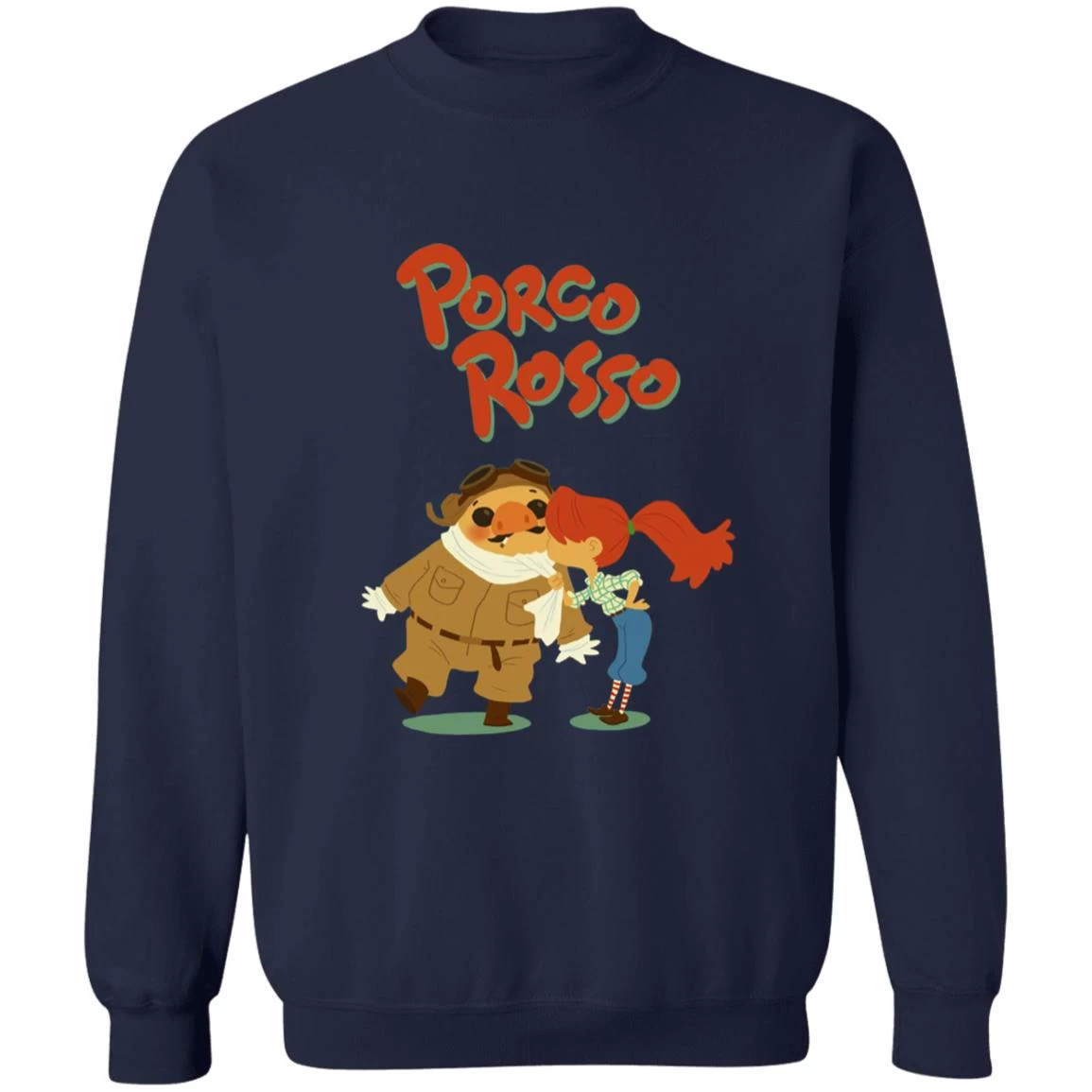 Porco Rosso – The Kiss Sweatshirt 7 Porco Rosso – The Kiss Sweatshirt - Image 5