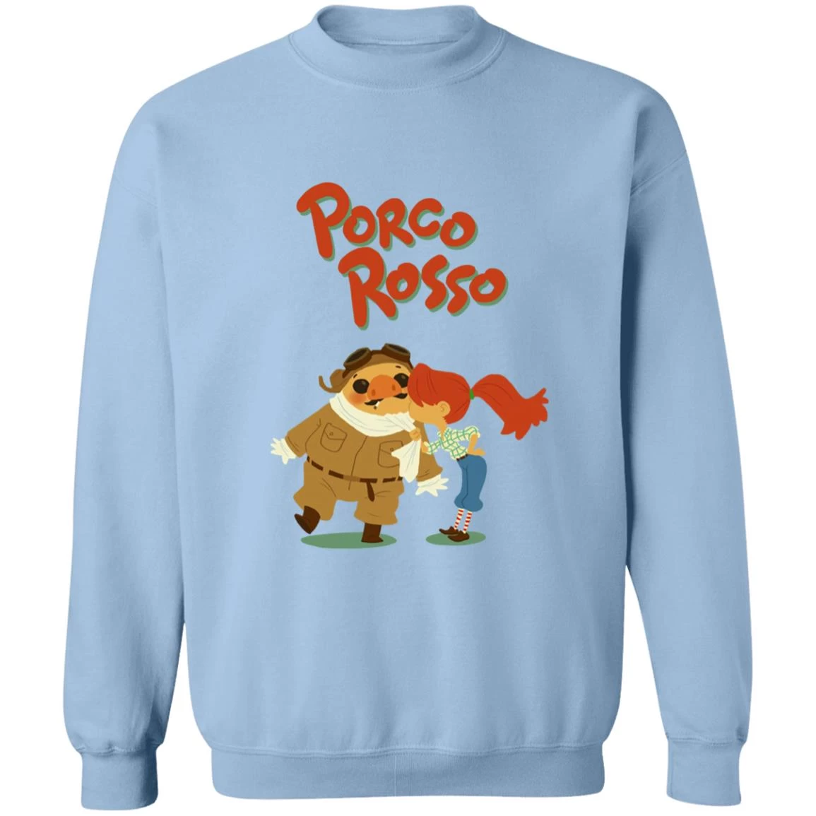 Porco Rosso – The Kiss Sweatshirt 14 Porco Rosso – The Kiss Sweatshirt - Image 12