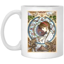 Laputa: Castle In The Sky – Sheeta Portrait Art Mug -Ghibli Shop redirect09012021150944 2