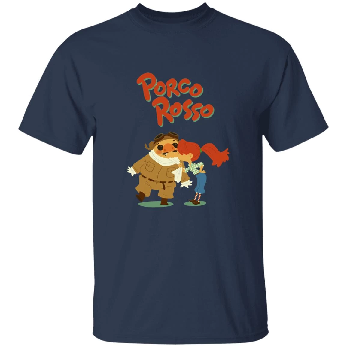 Porco Rosso – The Kiss T Shirt 17 Porco Rosso – The Kiss T Shirt - Image 15