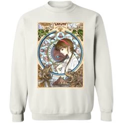 Laputa: Castle In The Sky – Sheeta Portrait Art Sweatshirt -Ghibli Shop redirect09012021150948 1 1