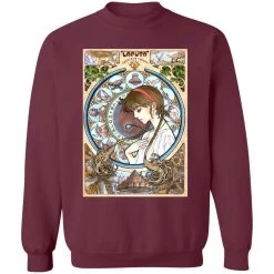 Laputa: Castle In The Sky – Sheeta Portrait Art Sweatshirt -Ghibli Shop redirect09012021150948 3