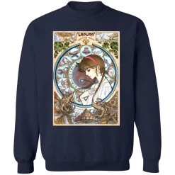 Laputa: Castle In The Sky – Sheeta Portrait Art Sweatshirt -Ghibli Shop redirect09012021150948 4
