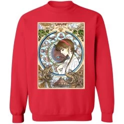 Laputa: Castle In The Sky – Sheeta Portrait Art Sweatshirt -Ghibli Shop redirect09012021150948 5