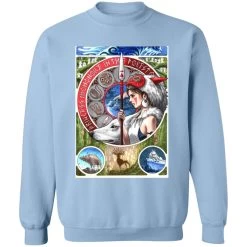 Princess Mononoke Portrait Art Sweatshirt -Ghibli Shop redirect09072021070902 7 1