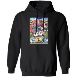 Princess Mononoke Portrait Art Hoodie -Ghibli Shop redirect09072021070913 2