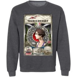 Porco Rosso Fiona Portrait Art Sweatshirt 26 Porco Rosso Fiona Portrait Art Sweatshirt -Ghibli Shop redirect09072021070927 6