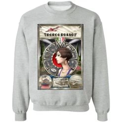 Porco Rosso Fiona Portrait Art Sweatshirt 36 Porco Rosso Fiona Portrait Art Sweatshirt -Ghibli Shop redirect09072021070927 9