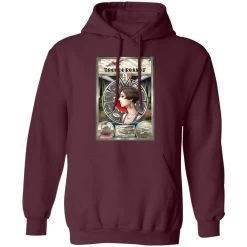 Porco Rosso Fiona Portrait Art Hoodie -Ghibli Shop redirect09072021070936 7
