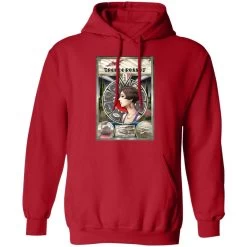 Porco Rosso Fiona Portrait Art Hoodie -Ghibli Shop redirect09072021070936 8