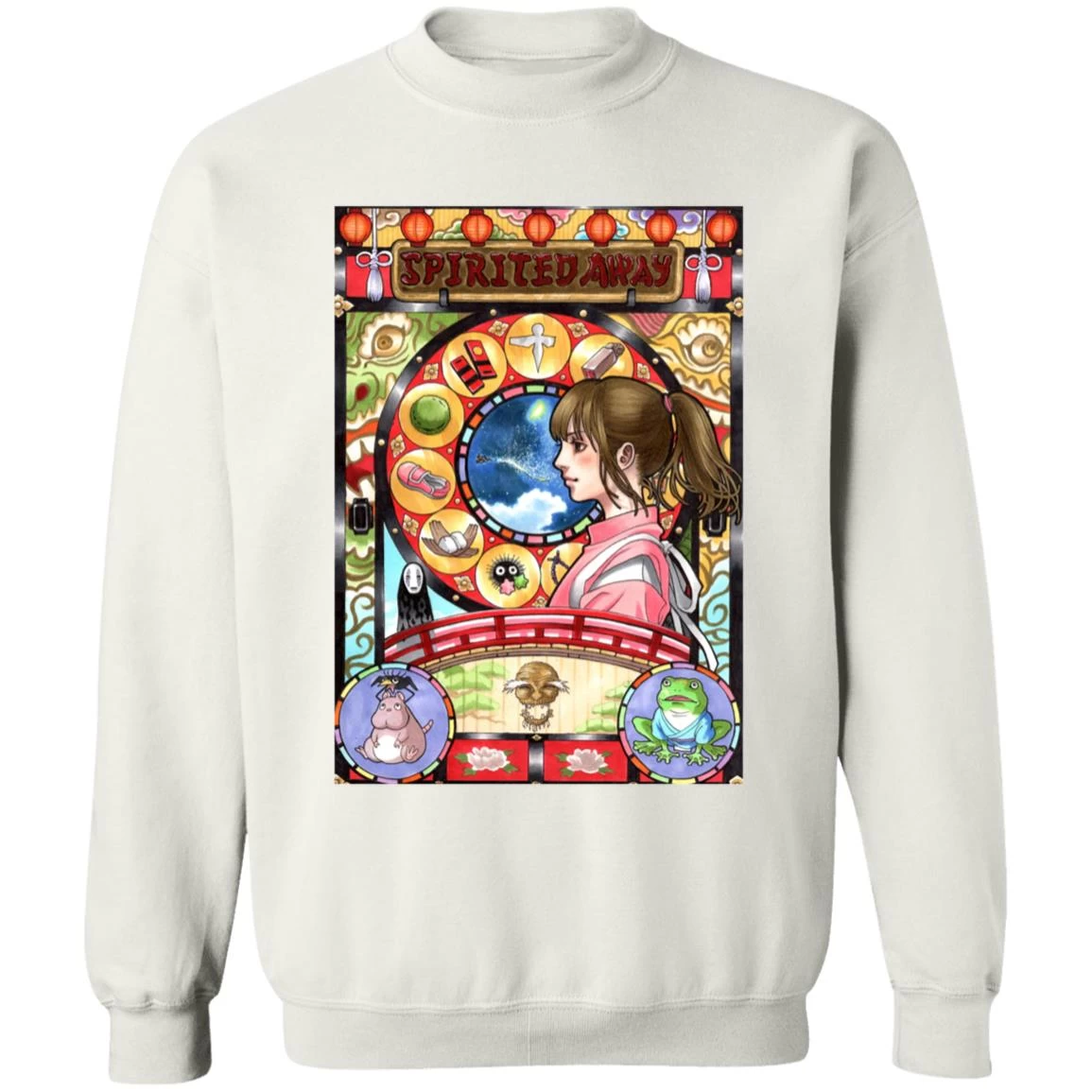 Spirited Away – Chihiro Portrait Art Sweatshirt 4 Spirited Away – Chihiro Portrait Art Sweatshirt - Image 2