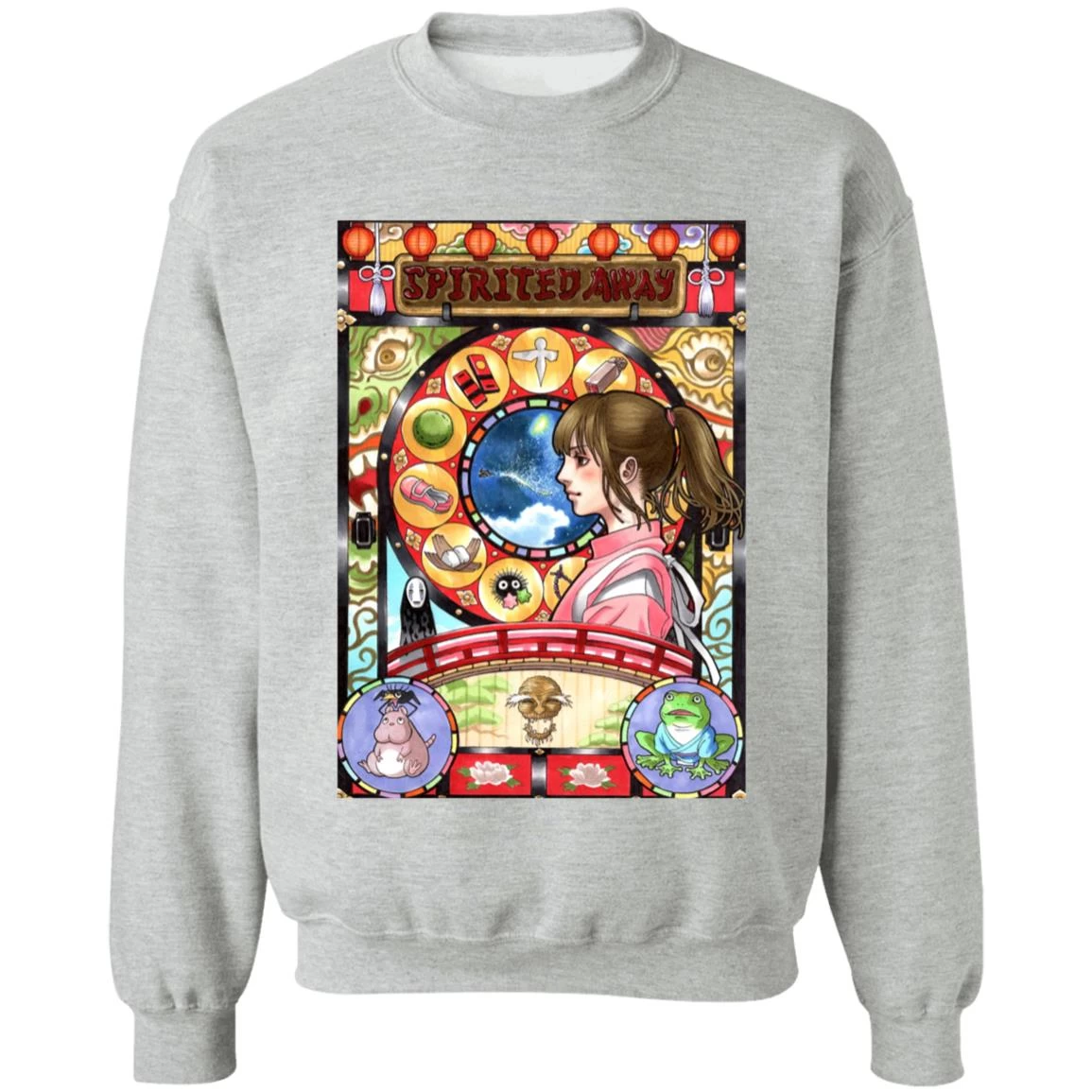 Spirited Away – Chihiro Portrait Art Sweatshirt 3 Spirited Away – Chihiro Portrait Art Sweatshirt