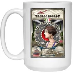 Porco Rosso Fiona Portrait Art Mug -Ghibli Shop redirect09102021140902 1 1