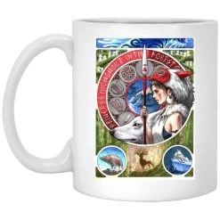 Princess Mononoke Portrait Art Mug -Ghibli Shop redirect09102021140910 2