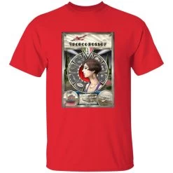 Porco Rosso Fiona Portrait Art T Shirt 27 Porco Rosso Fiona Portrait Art T Shirt -Ghibli Shop redirect09102021140931 7