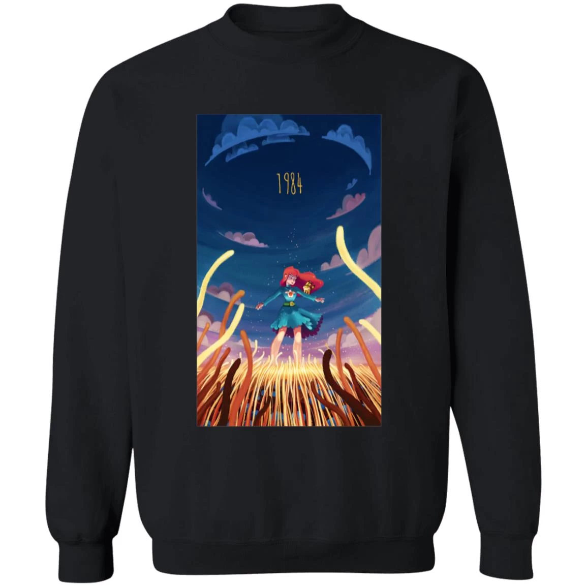 Nausicaa 1984 Illustration Sweatshirt 5 Nausicaa 1984 Illustration Sweatshirt - Image 3