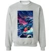 Ponyo 2008 Illustration Sweatshirt -Ghibli Shop redirect09112021070911
