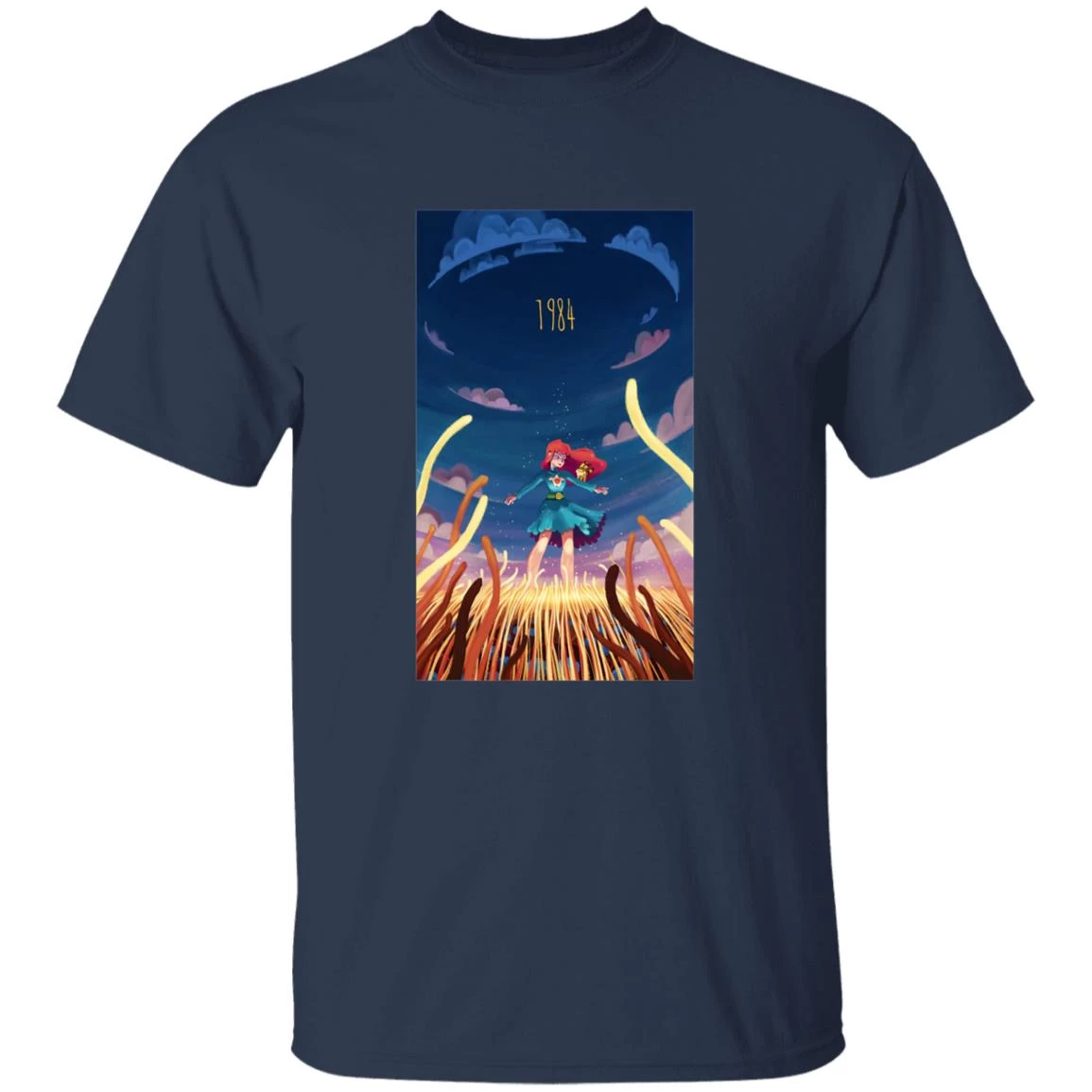 Nausicaa 1984 Illustration T Shirt 9 Nausicaa 1984 Illustration T Shirt - Image 7