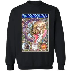Howl Portrait Art Sweatshirt -Ghibli Shop redirect09112021070934 2